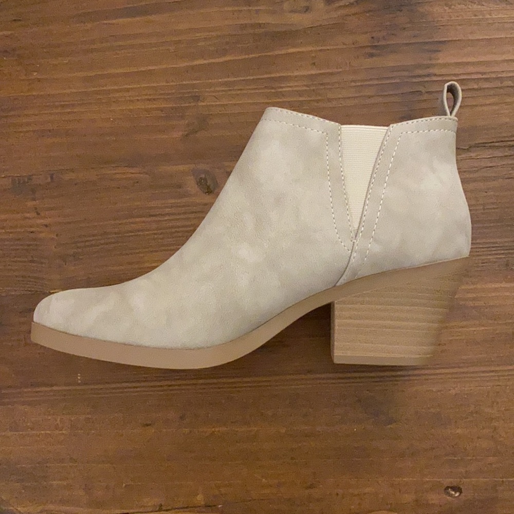 Taupe Ankle Boots - Picture 3 of 3